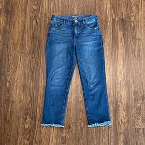 Democracy Dark Blue Ankle Jeans
